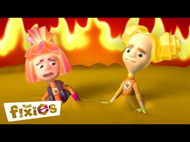 Baked into a pie?! | The Fixies | Cartoon for kids