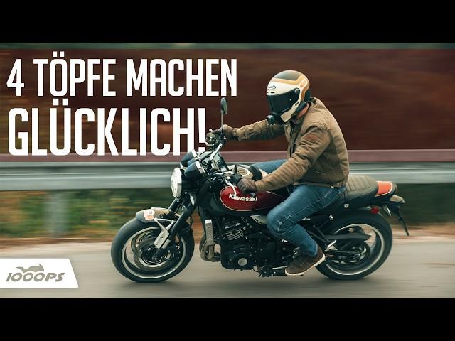 Authentisch Retro! Kawasaki Z900 RS im 2500km Härte-Test auf der Balkan Rally