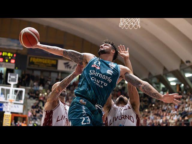 6^Giornata: Libertas Livorno 1947 - Acqua S.Bernardo Cantù 80-83