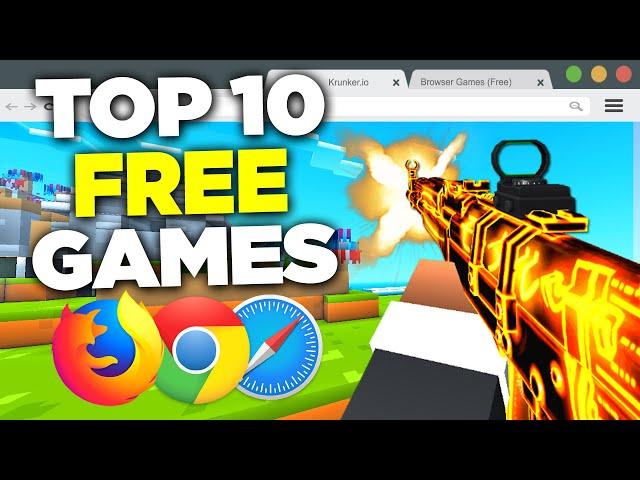 TOP 10 Browser FPS GAMES (NO DOWNLOAD)