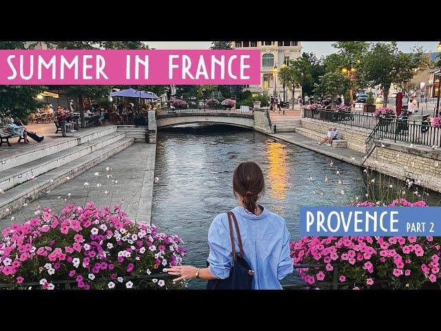 Summer in France | Discovering Provence, Village Road Trip | Travel Vlog (part 2)