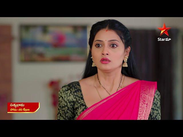 Satyabhama - Promo | 8th Mar 2025 | Star Maa Serials | Mon-Sat at 6 pm | Star Maa