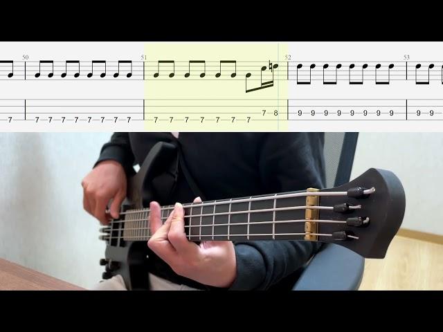 Coldplay  - Yellow [Bass cover] (+Tab)