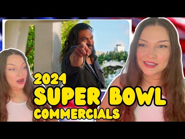 New Zealand Girl Reacts to 2024 SUPER BOWL COMMERCIALS