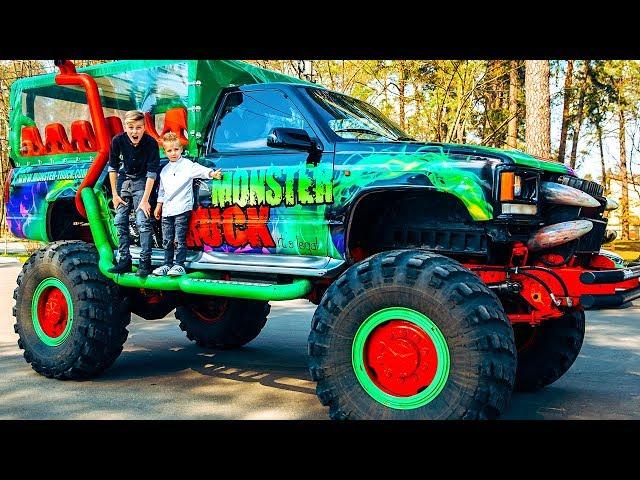 ВОТ это ПОДАРОК!!!MONSTER TRUCK  GIANT. О таком МЕЧТАЕТ каждый...