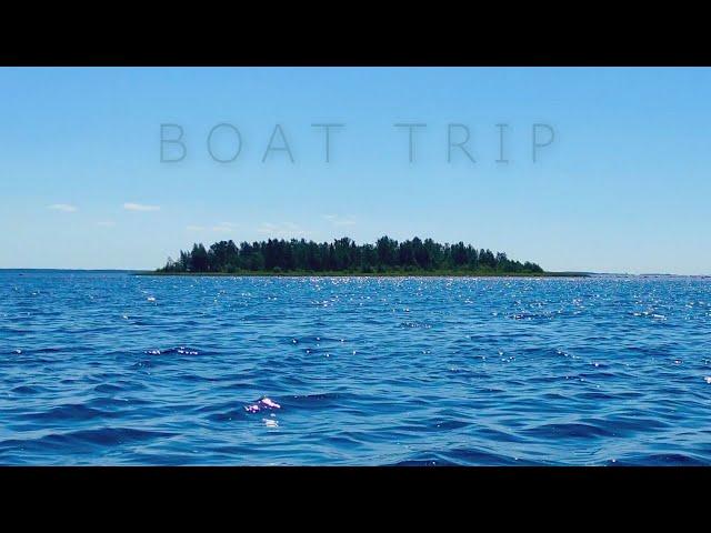 Boating in the Bay of Bothnia