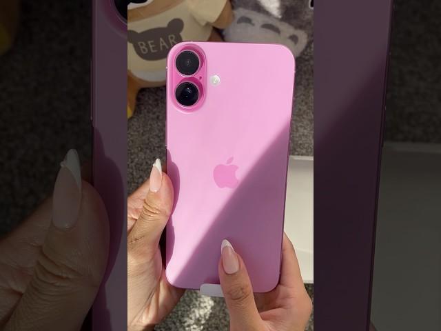 unbox the iphone 16 plus with me!  #apple #iphone16 #shorts #rymaee