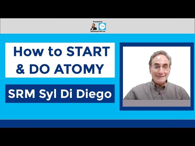 How To START and DO ATOMY | SRM Syl Di Diego [9 Min]