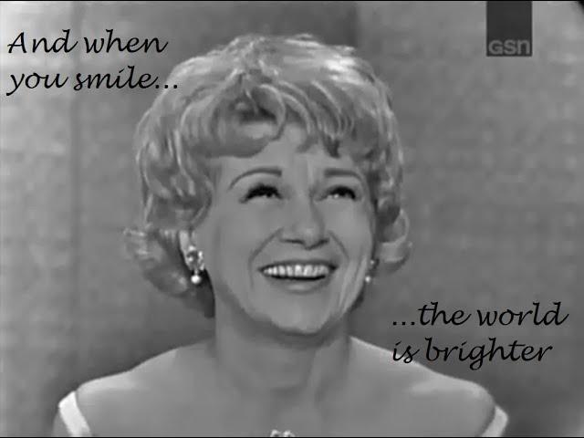 Arlene Francis - Smile (Nat King Cole)