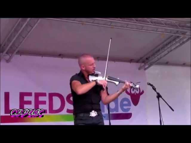 LGBT Leeds Pride Craig Halliday Violinist