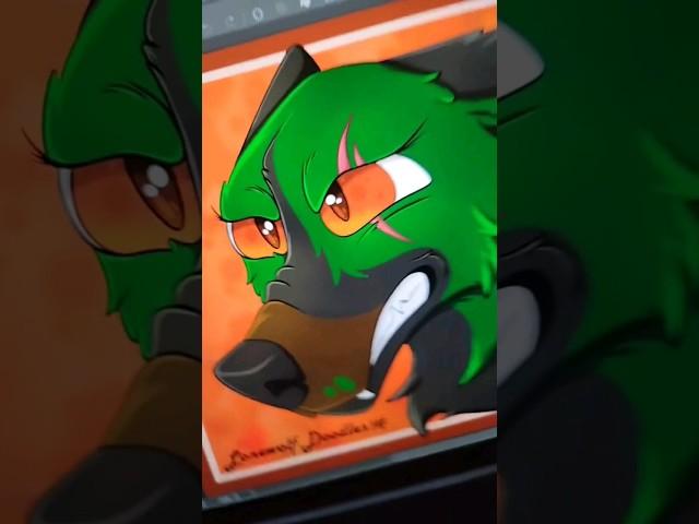 Try Me #wolf #digitalart #digitalartist #art #artist #animalart #cartoon #sketch