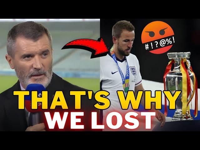 Roy Keane doesn't hold back with brutal verdict on why England didn't win Euro 2024