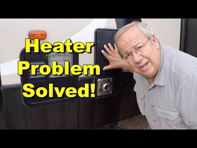 Air blows cold but RV furnace doesn't light