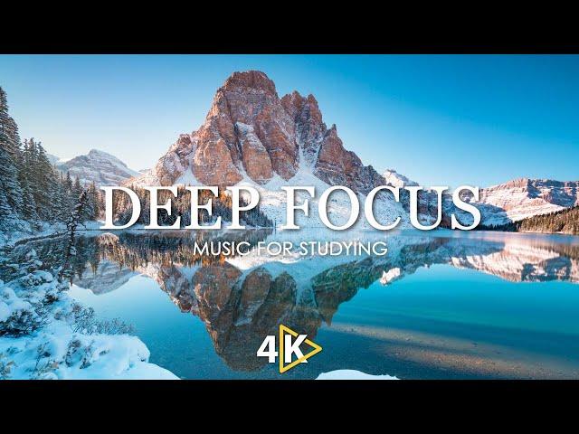 Deep Focus Music To Improve Concentration - 12 Hours of Ambient Study Music to Concentrate #820