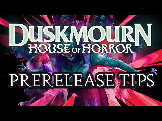 Duskmourn Prerelease: Tips, Tricks, and Traps! | Limited Level-ups | MTG Sealed