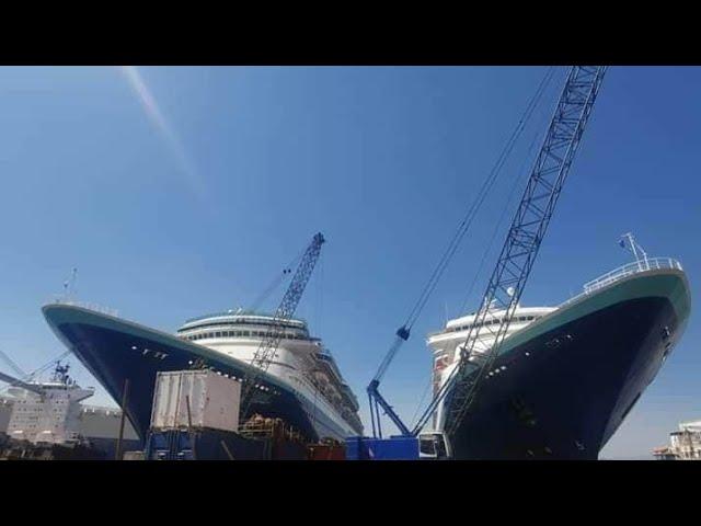 Goodbye Sovereign and Monarch  (Special video of goodbye to ships)Encalhados em aliaga