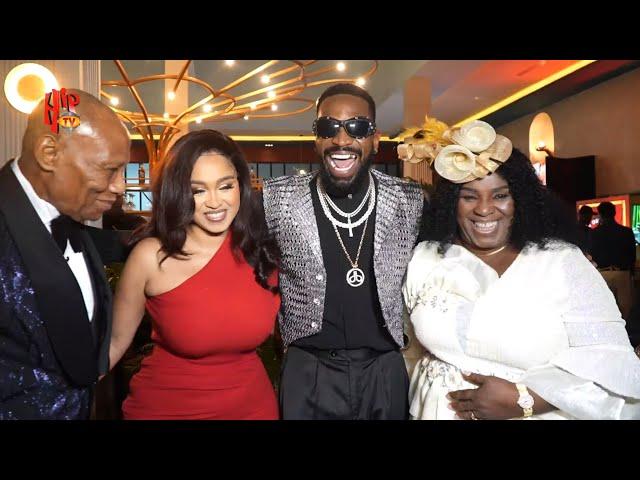 Dbanj Throws Lavish Dinner Party, Marking 20yrs On Stage with Wife, Parent, Don Jazzy & others