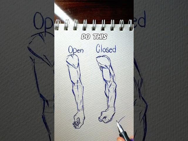 Arms drawing tutorial EasyPeasy #howtodraw