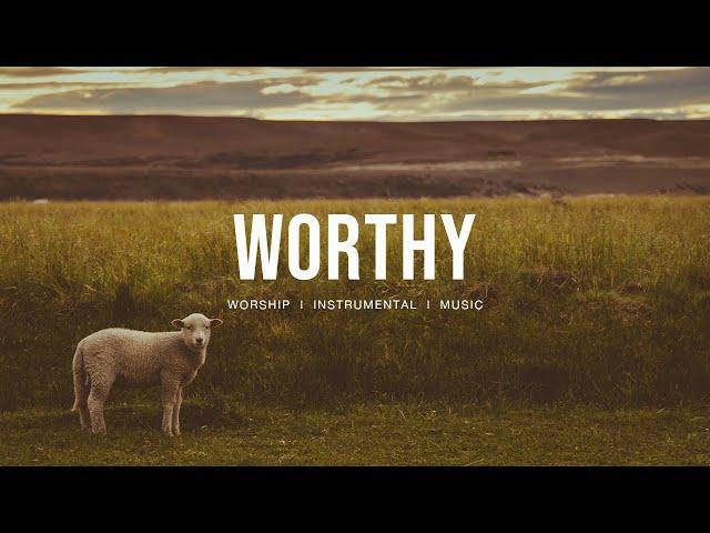 Worthy - Elevation Worship, Jesus Image | Instrumental worship | Prayer Music | Piano + Pad