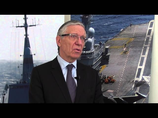 Euronaval 2014 Naval Maritime defense exhibition interview Jean Marie Carnet Navy Recognition
