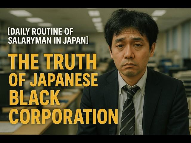 [Daily routine of Salaryman in Japan] The truth of Japanese black corporation