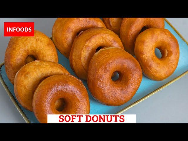 Donuts Recipe | How to Cook Donuts at Home | Soft Donuts Recipe | Infoods