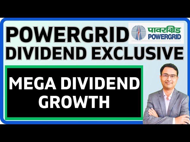 Big Dividend growth : POWERGRID Dividend review 2024 | Powergrid dividend latest