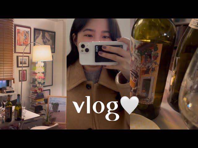 [vlog] 일상 브이로그 | 출근룩, 을지로 히피플랫, 종로 한도삼겹살, 명동 향미, 시청 풍년닭도리탕