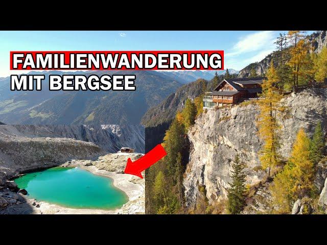 Wandern auf die Karlsbader Hütte in den Lienzer Dolomiten vorbei an der Dolomiten Hütte