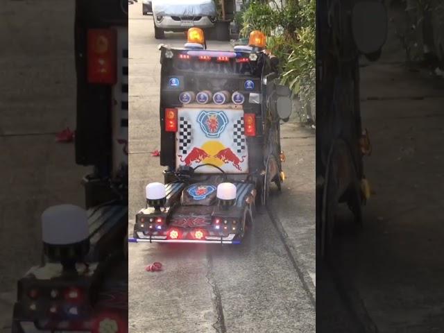 Rc Truck รถบรรทุกสิบล้อหัวลาก Trailer บังคับ SCANIA 770S build electric/hybrid