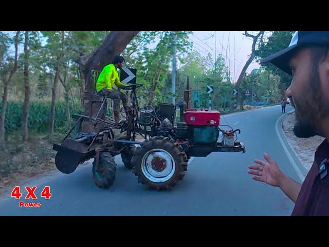 First Experiment with Four-Wheel Machine Design by KHA Work BD - Take a look