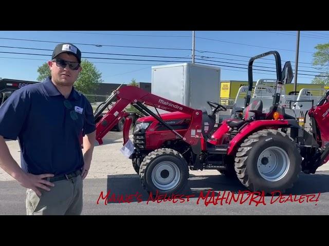 Friday Feature #3 - Maine's Newest MAHINDRA TRACTOR Dealer!