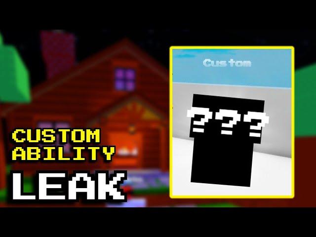 CUSTOM ABILITY UPDATE LEAK! | Ability Wars