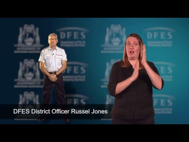 Bushfire Warnings Explained in Auslan