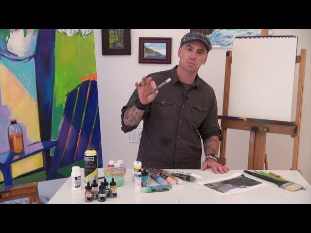 Find Out How You Can Use Acrylic Markers | Acrylic Painting | Liquitex