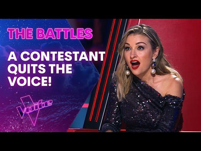 Coaches Major Shock as Contestant Quits The Voice | The Battles | The Voice Australia