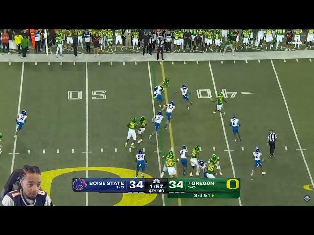 FlightReacts To #7 Oregon vs Boise State Full Game Highlights 2024!