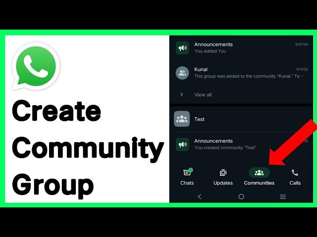 How To Create Community Group In Whatsapp Business