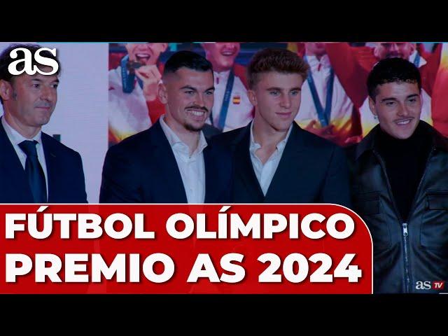 SELECCIÓN MASCULINA FÚTBOL, PREMIO AS OLÍMPICO 2024 por su ORO OLÍMPICO PARÍS 2024