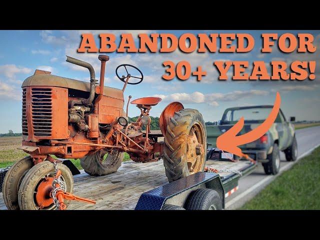 WILL IT RUN?!? 1947 JI Case Tractor With Stuck Engine