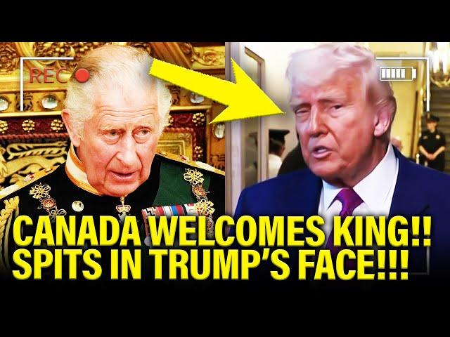 FURIOUS King Charles PUTS THE DAGGER in Trump IN CANADA