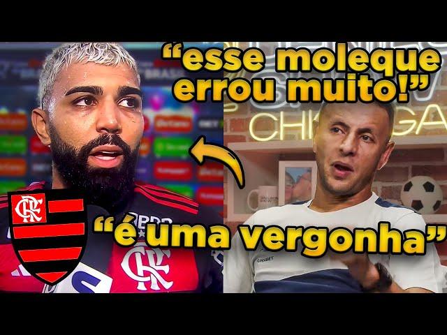  RAFINHA DETONOU GABIGOL!! LATERAL FALOU SOBRE A SAÍDA DO ATACANTE DO FLAMENGO!!!