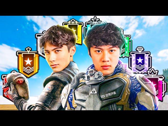 The Asian Duo 2v5 EVERY Rank (Ft. Spoit)