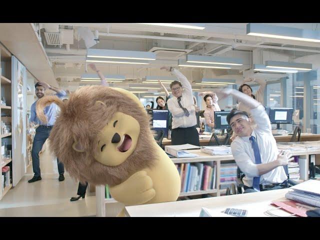 Dept of Health - Lazy Lion - Promoting Healthy Lifestyle for Controlling Non-communicable Diseases