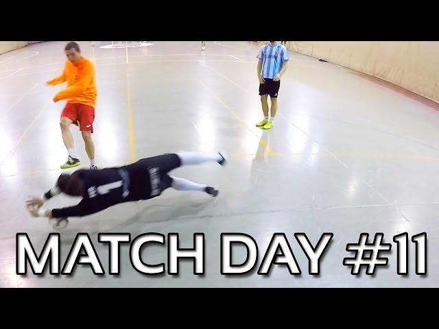 Match Day #11 - "14 GOALS" - Futsal Goalkeeping | GoPro Hero 5