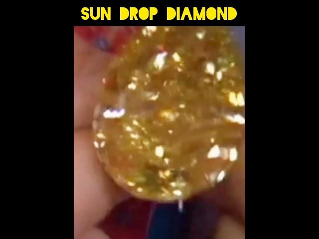 Sun drop Yellow #naturaldiamond