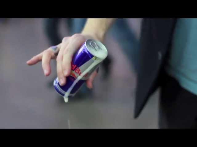 RED BULL CAN MAGICIAN LAS VEGAS