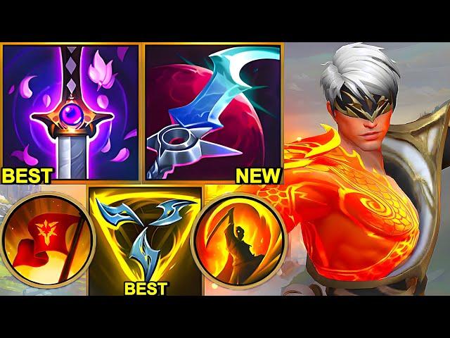 Wild Rift China Lee Sin - 18KILL NEW Eclipse Best LEE SIN Build Runes - Sovereign Rank Gameplay