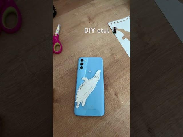 DIY etui phone of turtle