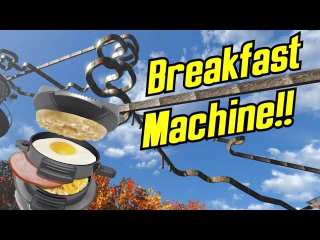 Fallout 4 Contraptions DLC - BREAKFAST MACHINE contraption!!